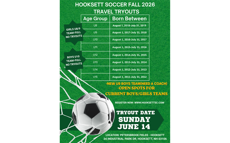 Travel Tryouts