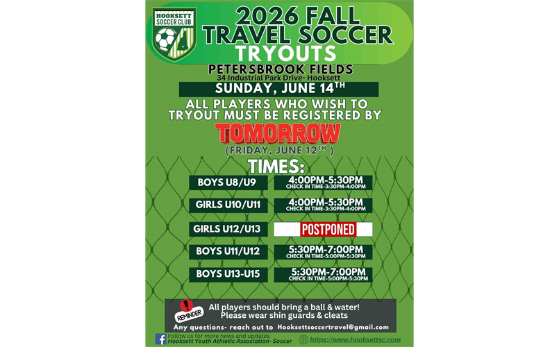 Travel Tryouts